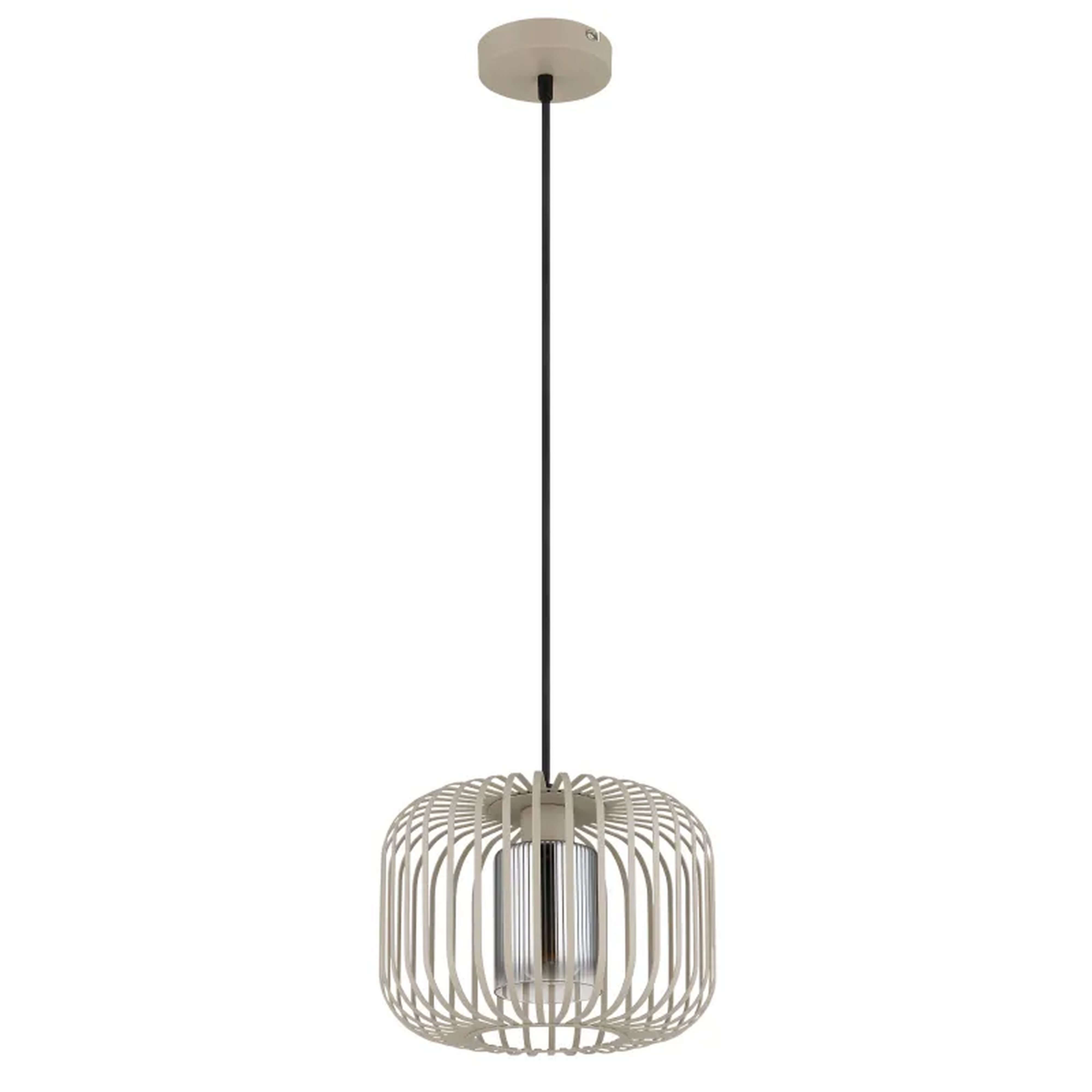 Globo Lighting Alfred függőlámpa 1x40 W homok 15758H1
