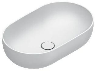 Catalano Sfera mosdótál 60x37 cm ovális mosdótálak fehér fényes 0522610021