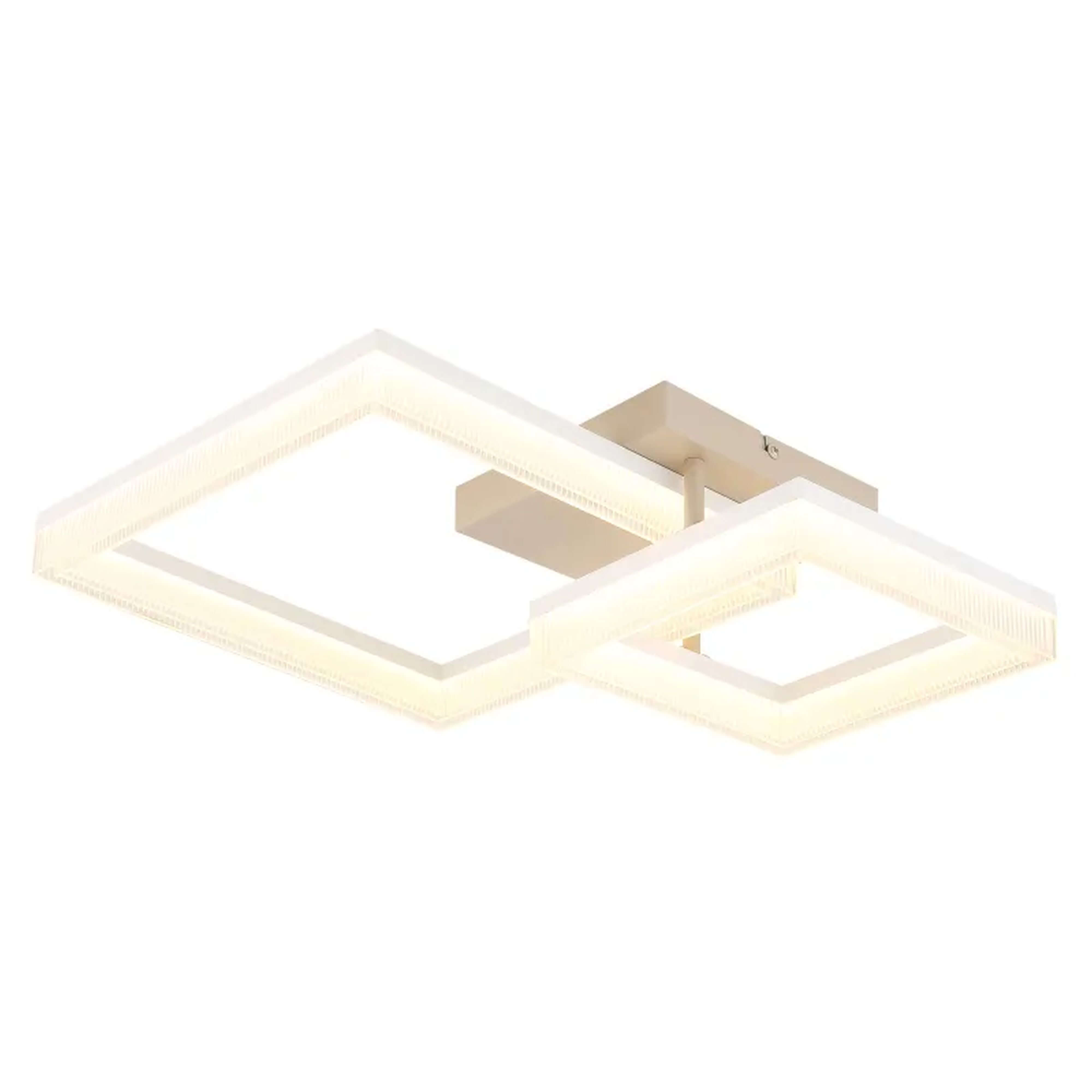 Globo Lighting Zara mennyezeti lámpa 1x24 W fehér-homok 48047D