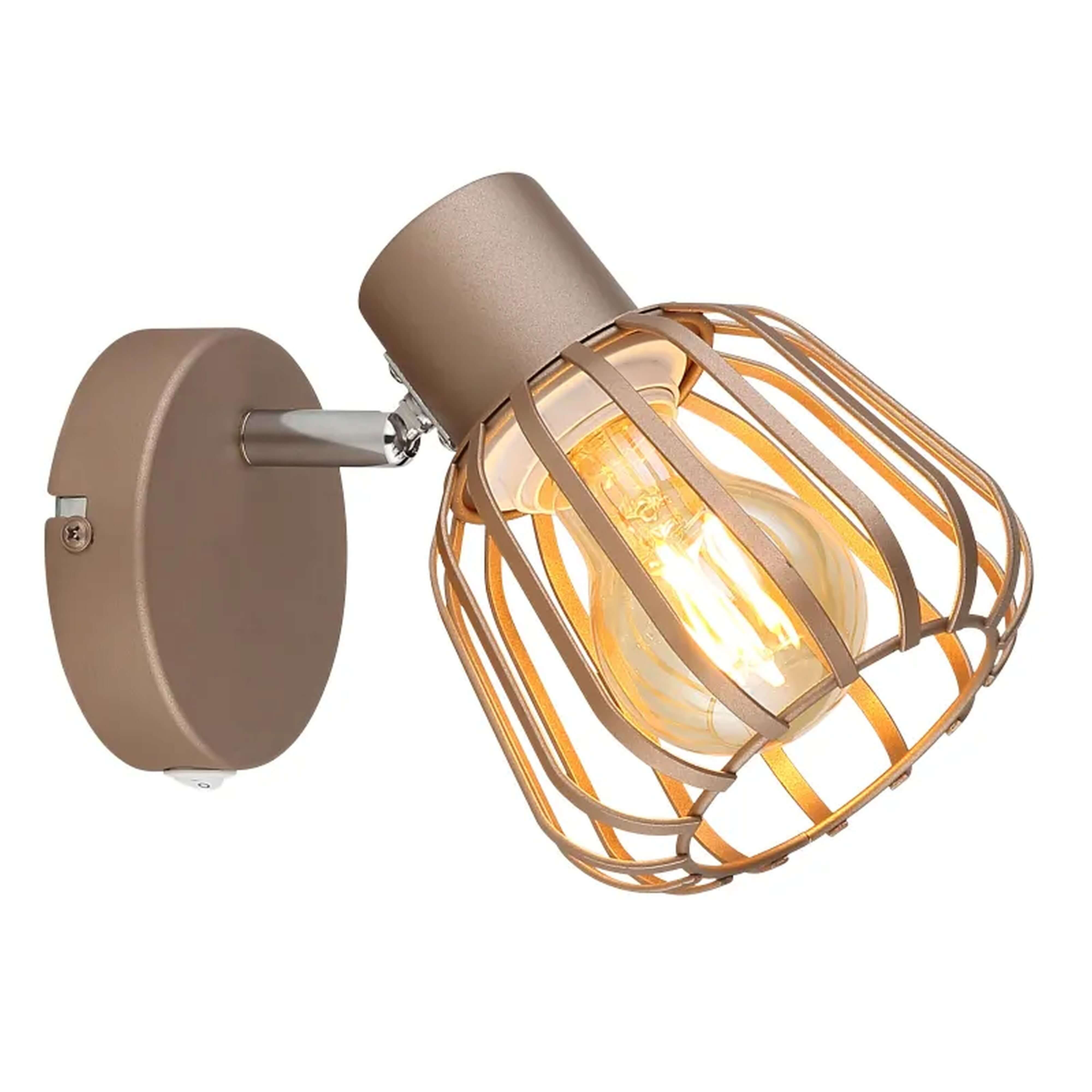 Globo Lighting Olin oldalfali lámpa 1x40 W barna 54663-1