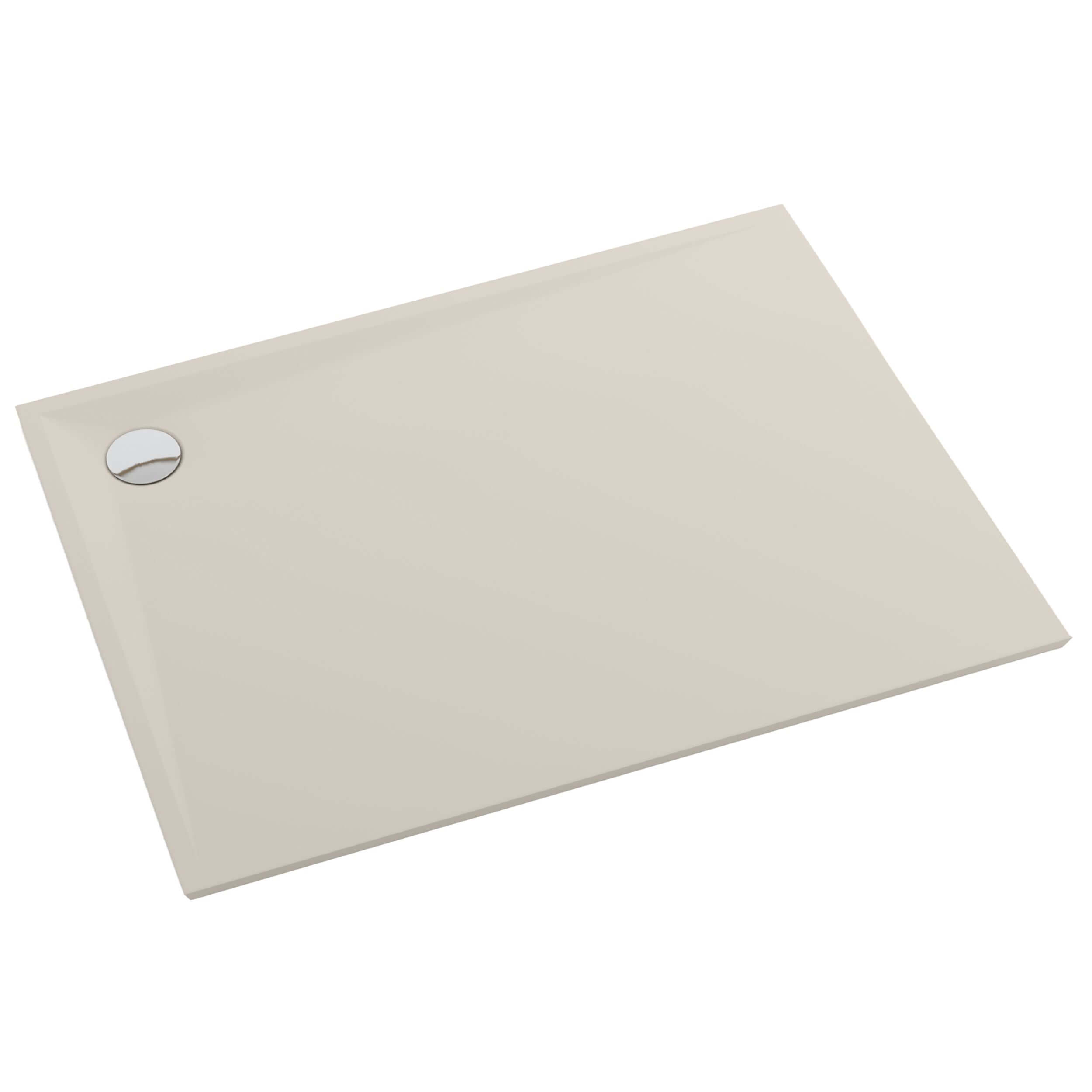 Schedpol Etrusco Cashmere Mat téglalap alakú zuhanytálca 100x80 cm bézs 3.465/PK/MG