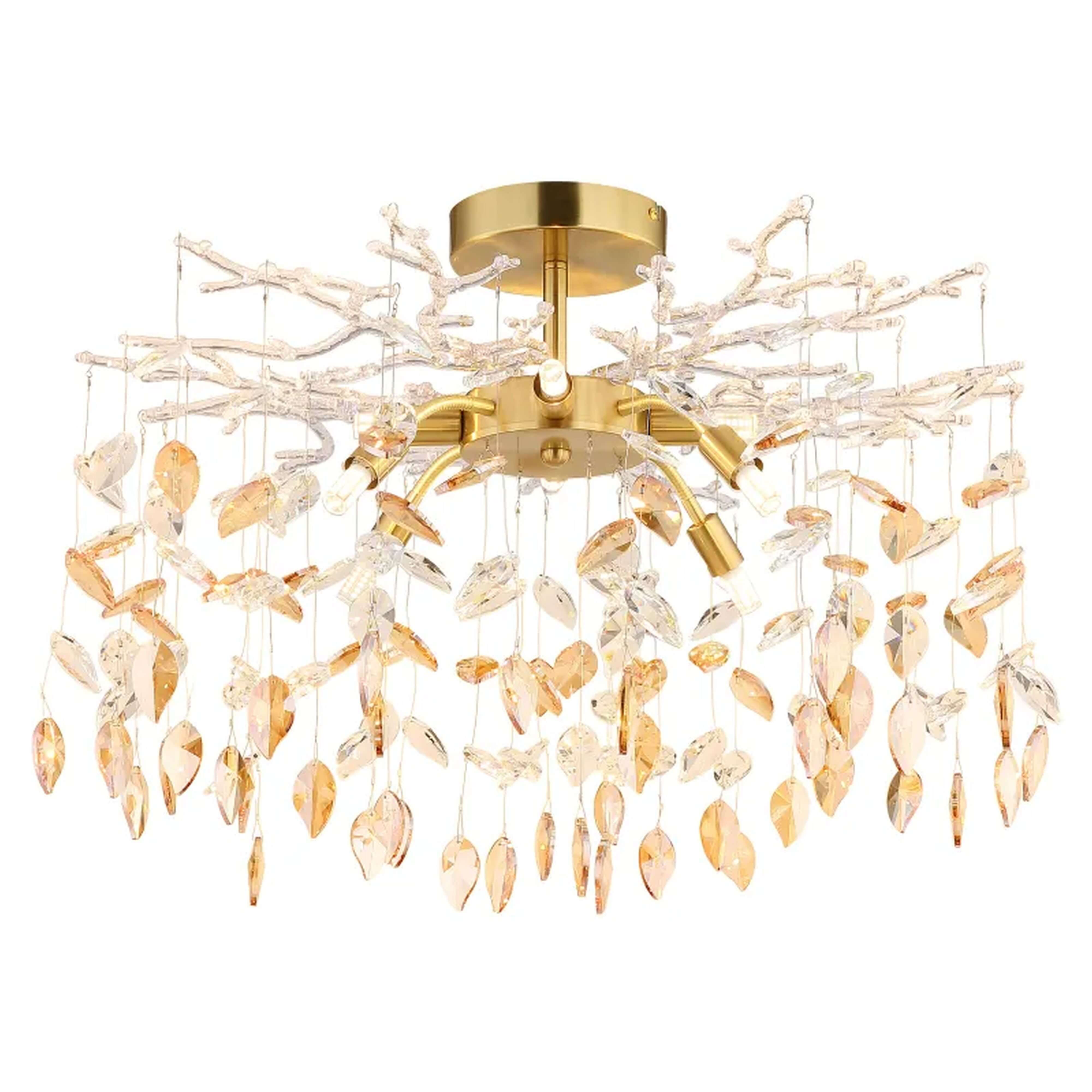 Globo Lighting Danna mennyezeti lámpa x8 W arany-borostyán 64132-8D