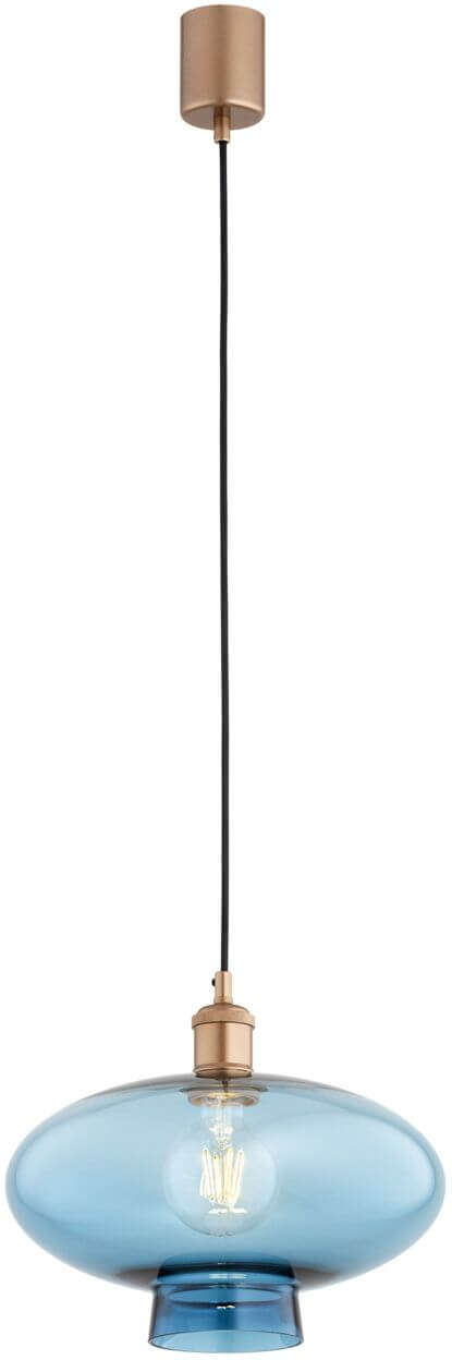 Argon Tresco függőlámpa 5x15 W kék-réz 8982