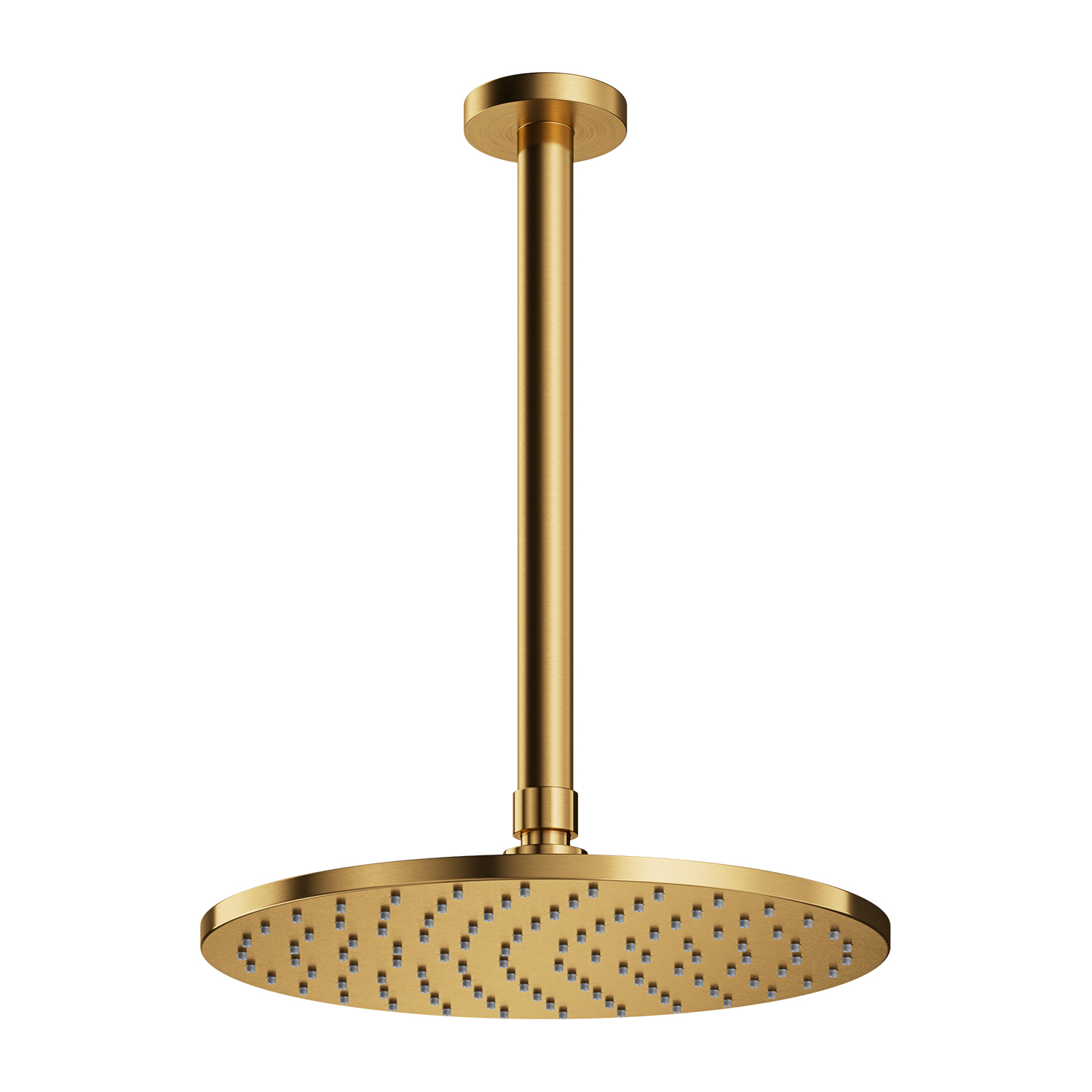 Omnires SlimLine fejzuhany karral 25x25 cm kerek arany WSSET1GLB