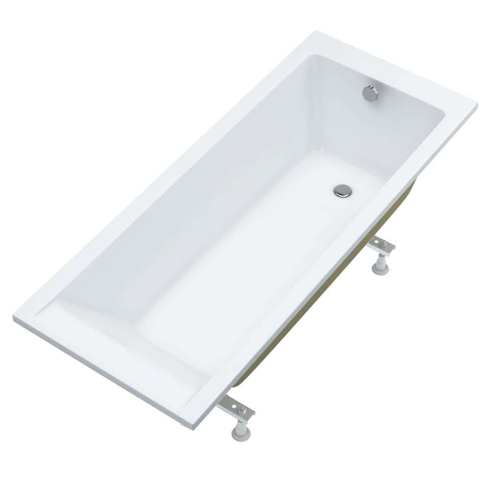 Schedline Milos White Mat egyenes kád 160x70 cm fehér 3WSP.M1P-16070/B/MG