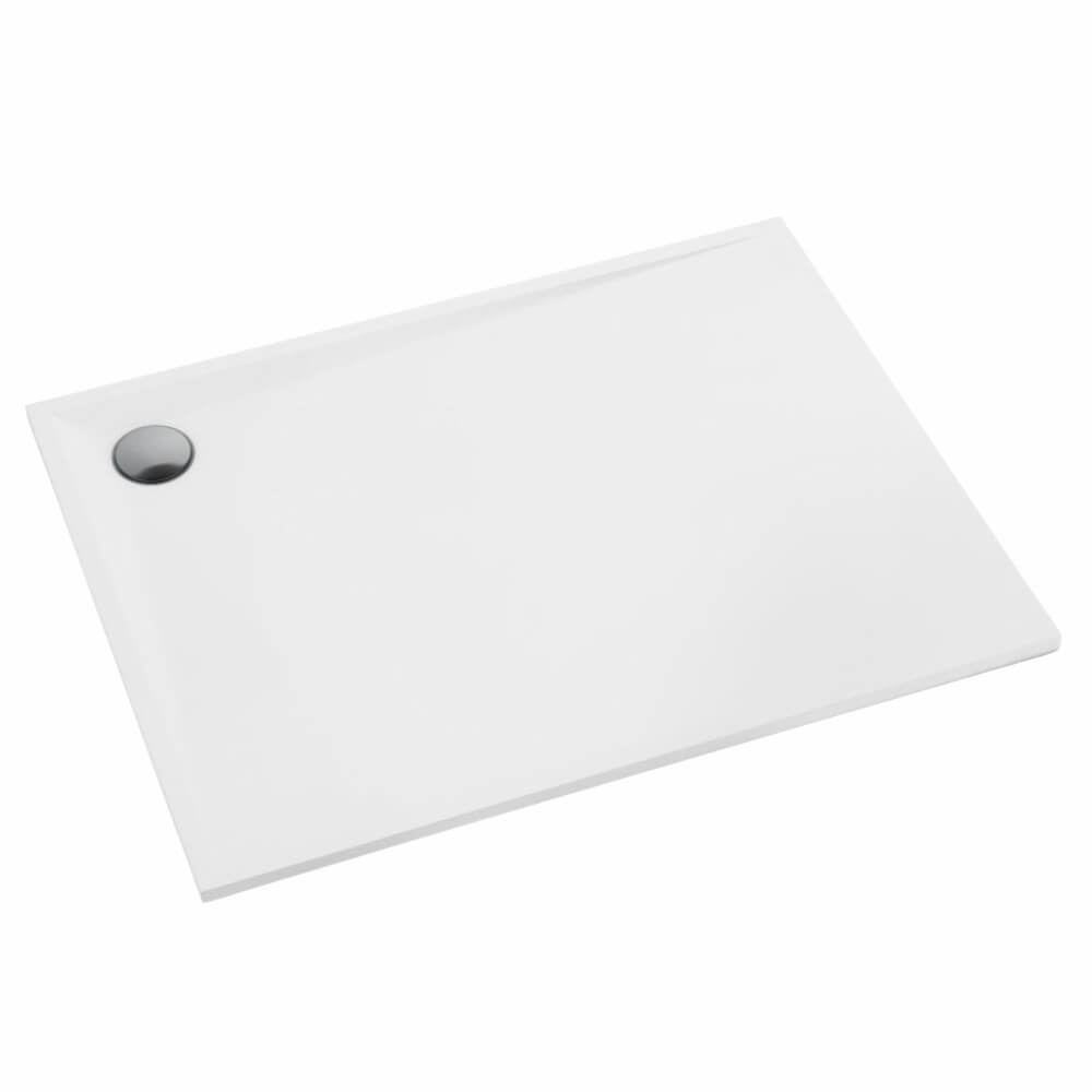 Schedline Libra White Mat téglalap alakú zuhanytálca 90x80 cm fehér 3SP.L1P-8090/B/MG