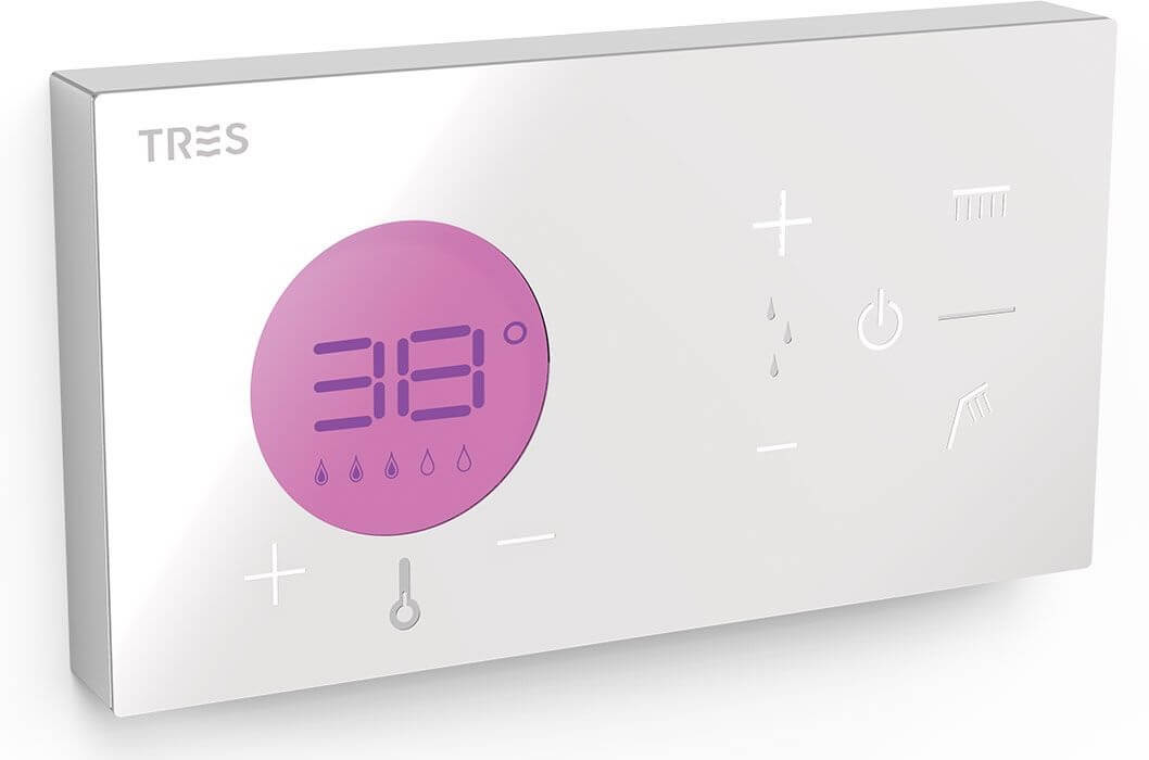 Tres Shower Technology zuhanycsaptelep süllyesztett z termosztáttal króm 49286299