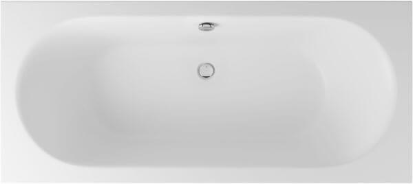 Excellent Oceana egyenes kád 160x75 cm fehér WAEX.OCE16WHMS