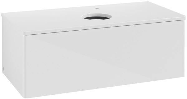 Villeroy & Boch Antao szekrény 100x50x36 cm mosdókagyló alá akasztható fehér K31010GF