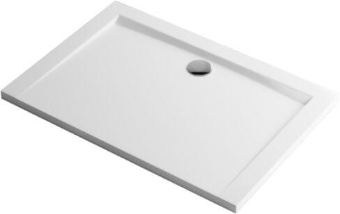 Excellent Forma téglalap alakú zuhanytálca 110x80 cm fehér BREX.FOR118WHN