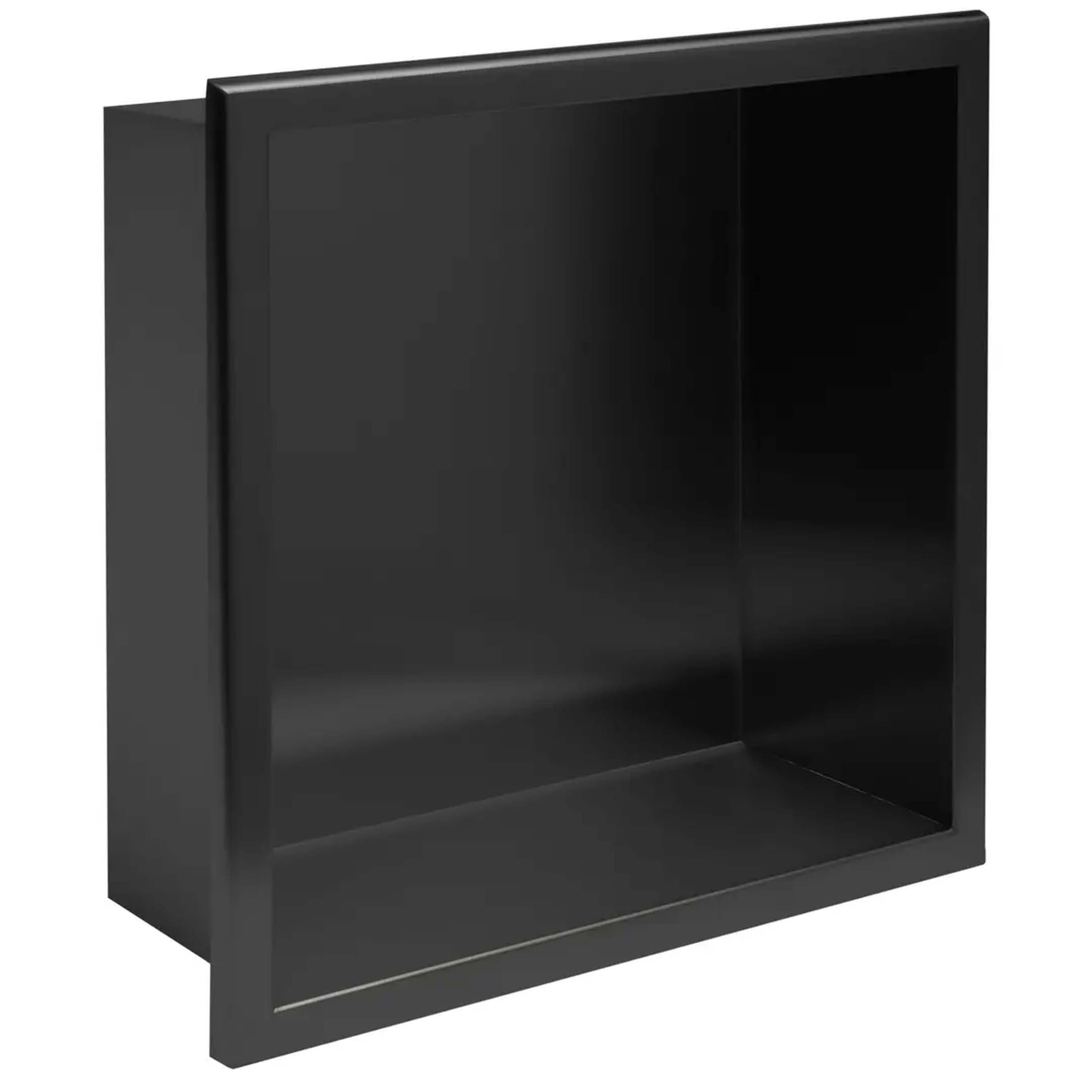Rea süllyesztett polc 30 cm fekete REA-05603