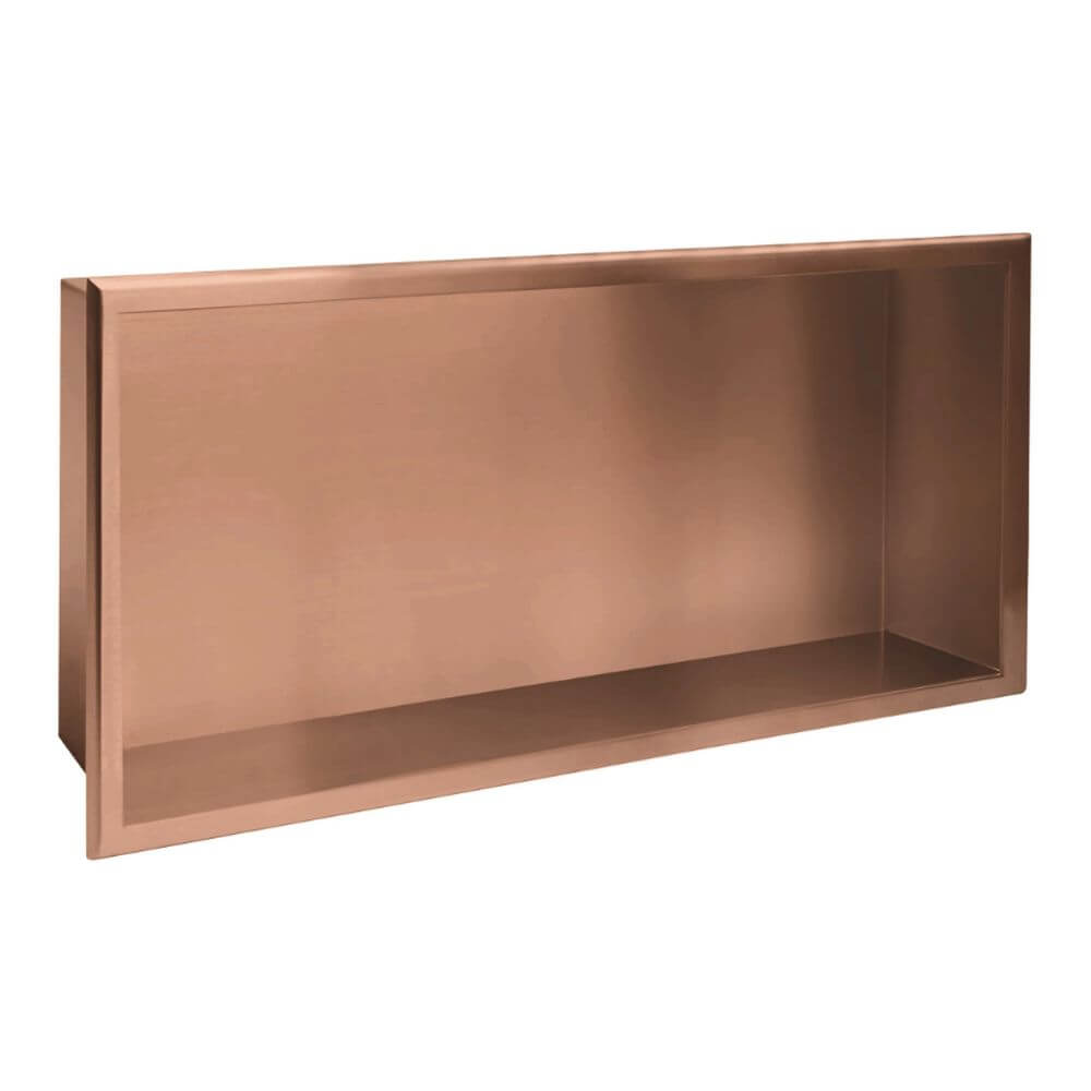Rea süllyesztett polc 60 cm réz REA-05609