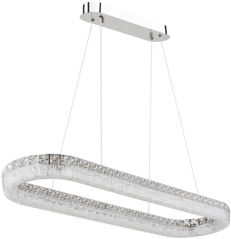 Globo Lighting Laurel függőlámpa 1x40 W króm 67387-40