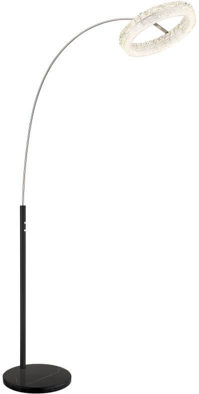 Globo Lighting Laurel állólámpa 1x24 W fekete 67387S
