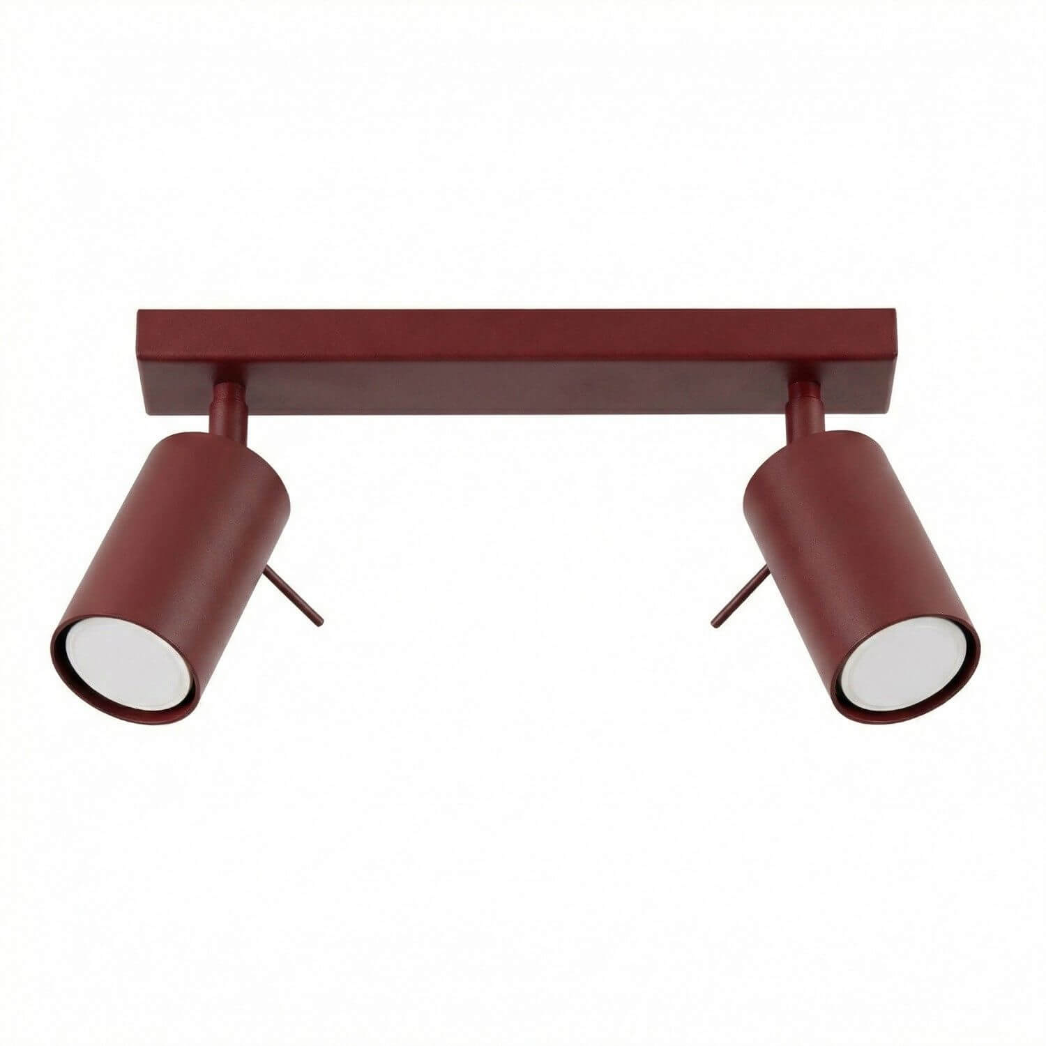 Sollux Lighting Ring mennyezeti lámpa 2x10 W burgundi SL.2160