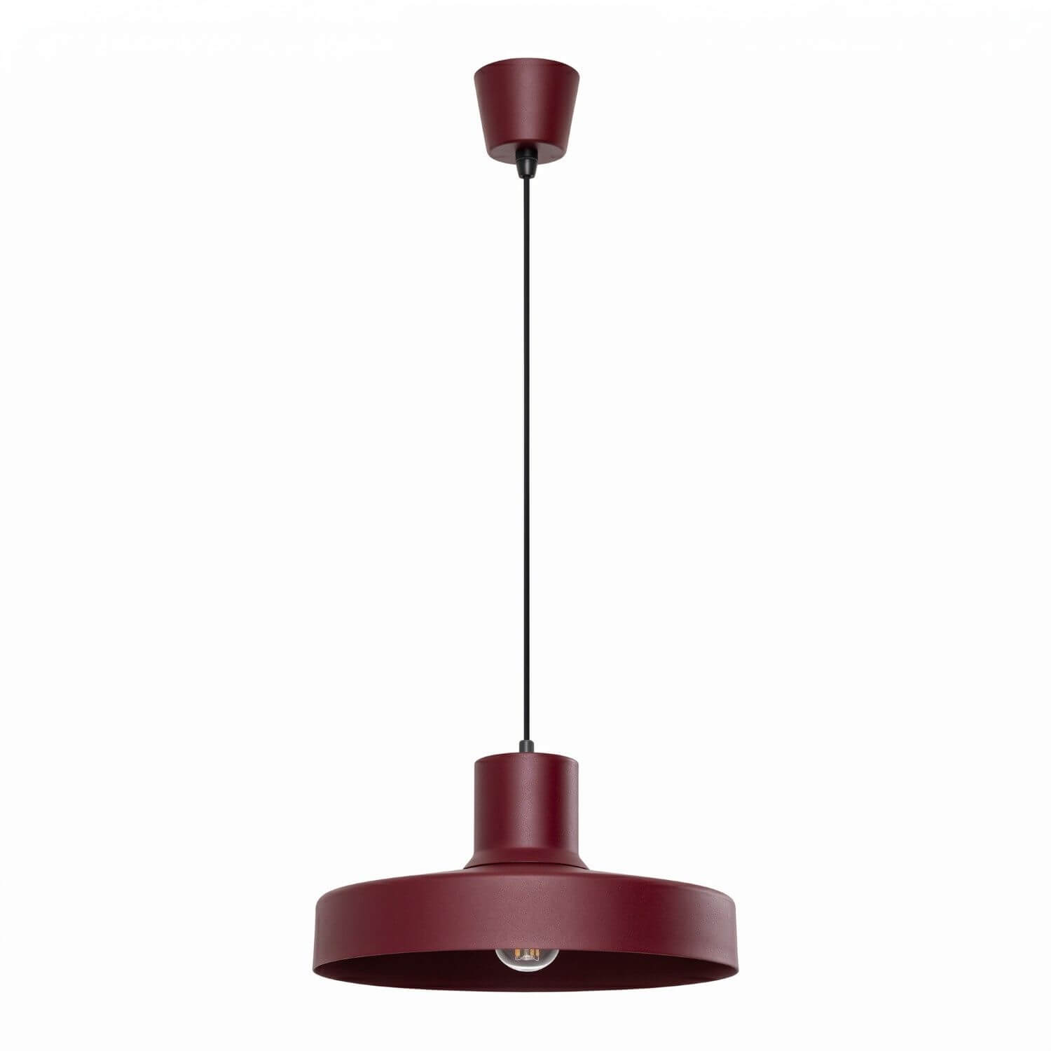 Sollux Lighting Bilo függőlámpa 1x15 W fekete-burgundi SL.2052