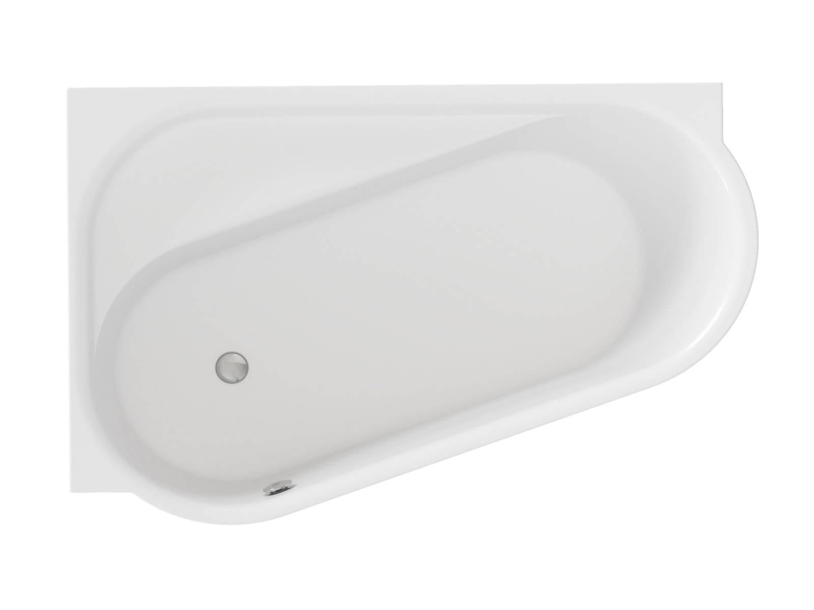 Ravak ARC sarokkád 170x105 cm baloldali fehér CF71000000