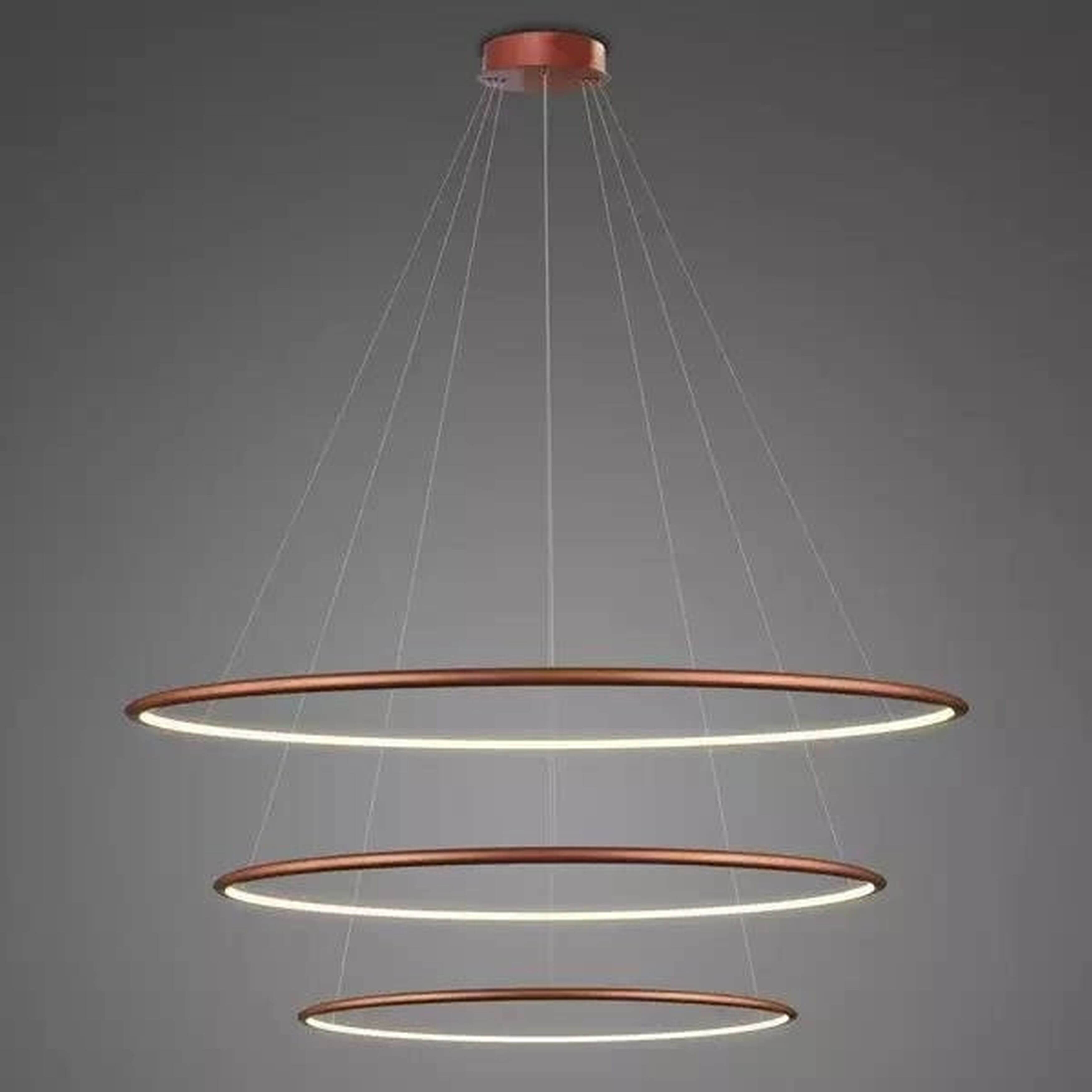 Altavola Design Led Shape függőlámpa 3x91 W réz LA075/P_100_in_4k_copper