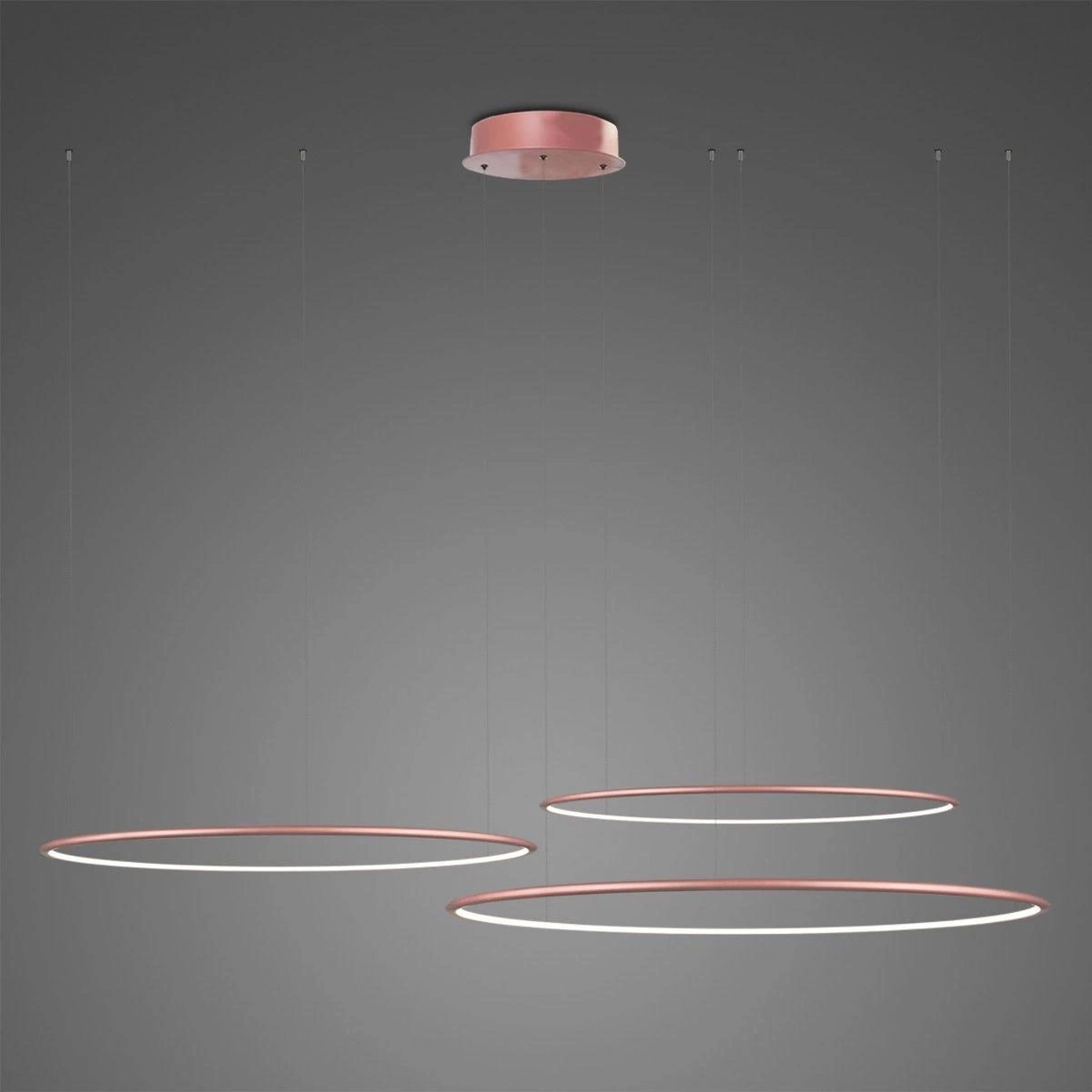 Altavola Design Led Shape függőlámpa 1x68 W rózsaszín-arany LA075/CO3_80_in_3k_rose_gold