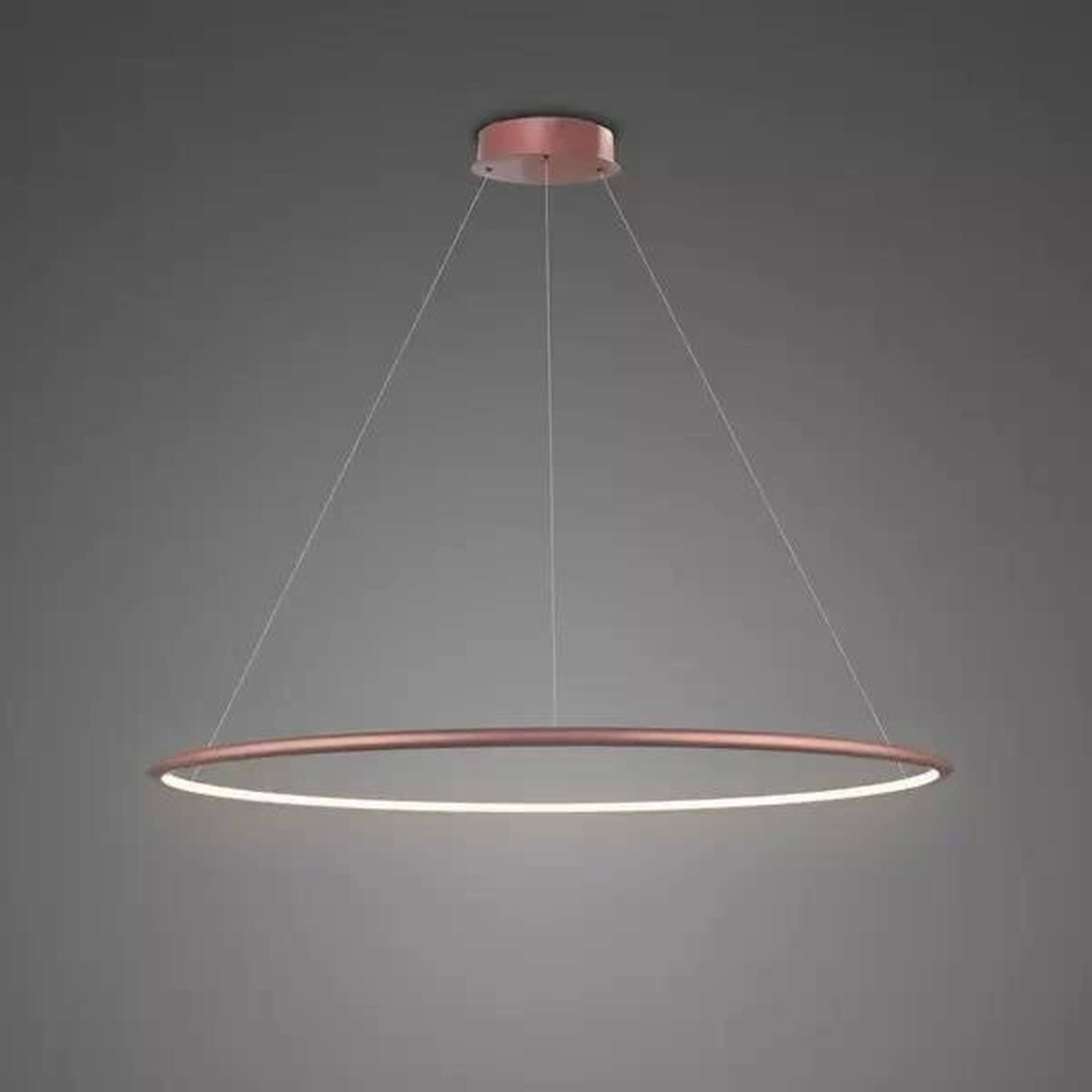 Altavola Design Ledowe Okręgi függőlámpa 1x W rózsaszín-arany LA073/P_80_in_3k_rose_gold_Dali