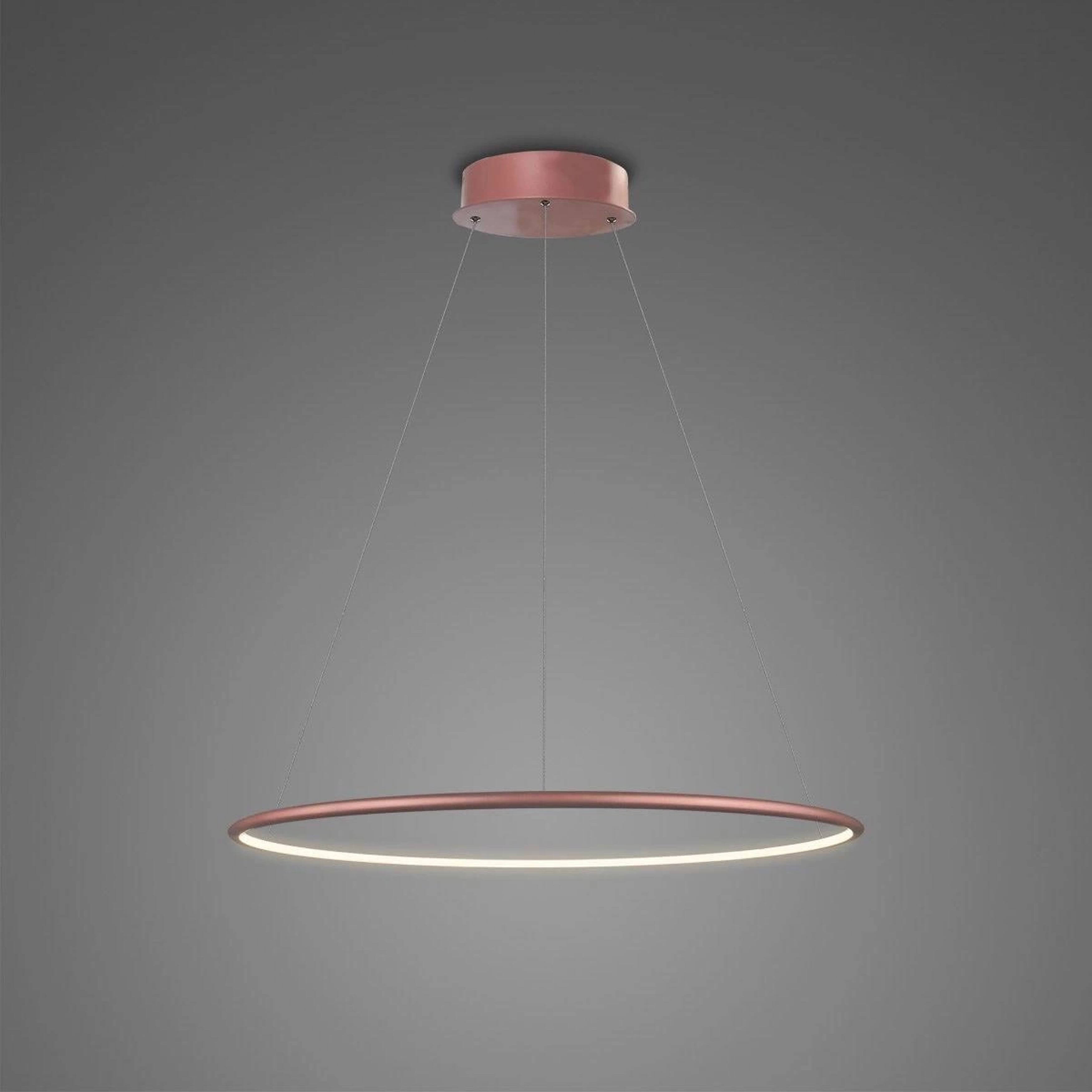 Altavola Design Ledowe Okręgi függőlámpa 1x W rózsaszín-arany LA073/P_40_in_3k_rose_gold_Dali