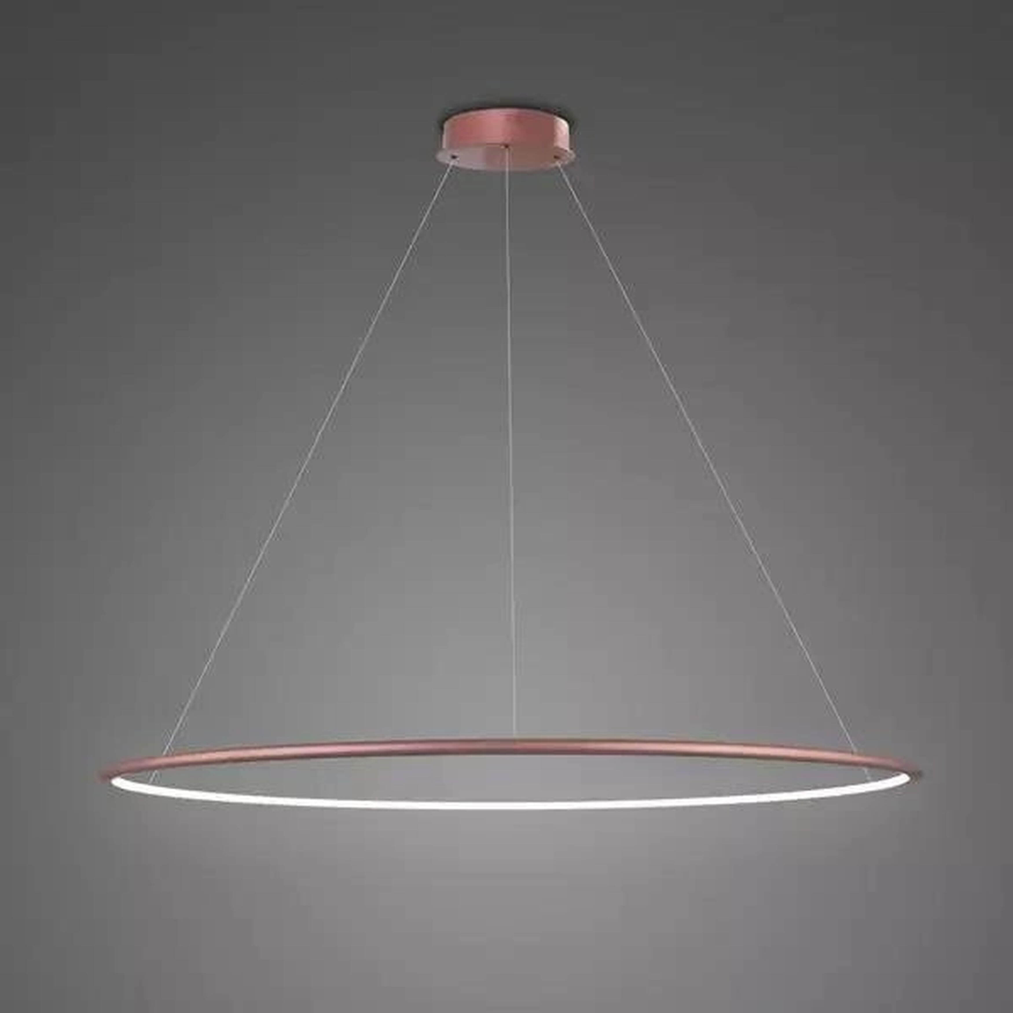 Altavola Design Ledowe Okręgi függőlámpa 1x45 W rózsaszín-arany LA073/P_120_in_4k_rose_gold