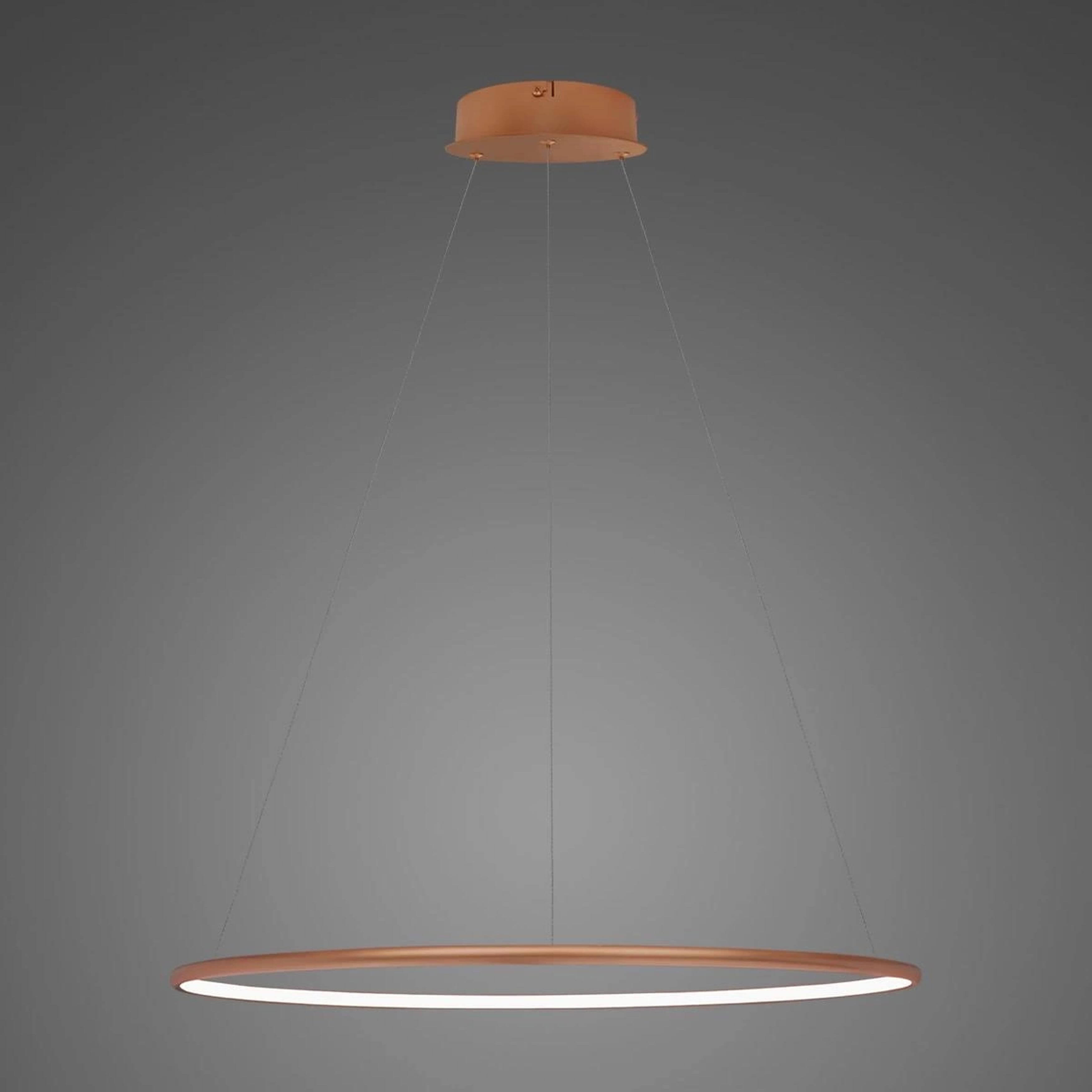 Altavola Design Ledowe Okręgi függőlámpa 1x23 W réz LA073/P_60_in_4k_copper_dimm