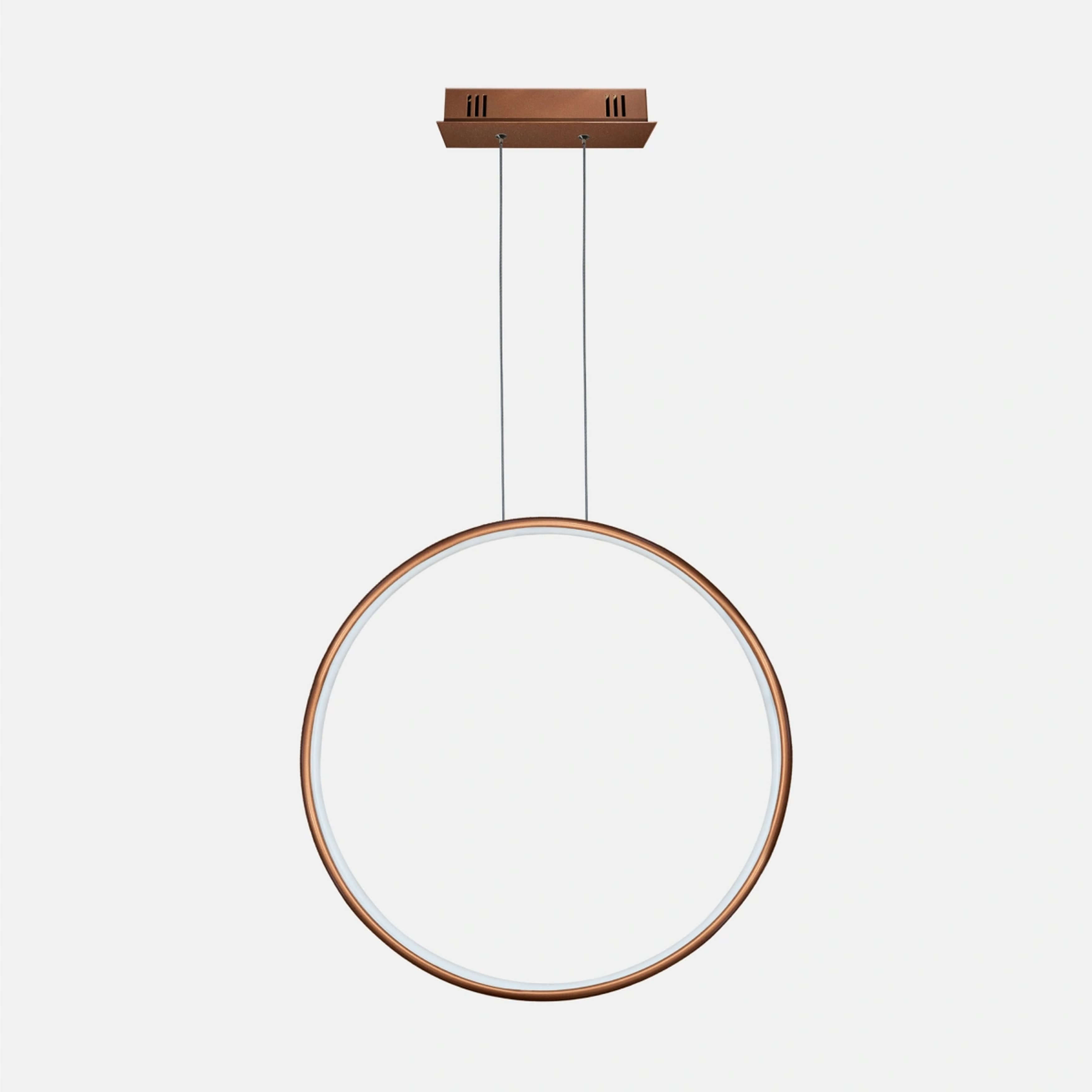 Altavola Design Ledowe Okręgi függőlámpa 1x30 W réz LA073/X_80_in_3k_copper_dimm