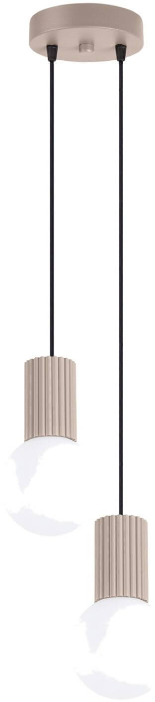 Sollux Lighting Halo függőlámpa 2x8 W bézs SL.1978