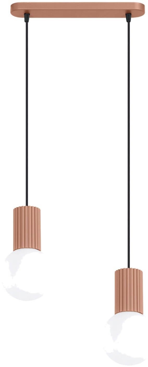 Sollux Lighting Halo függőlámpa 2x8 W bézs SL.1986