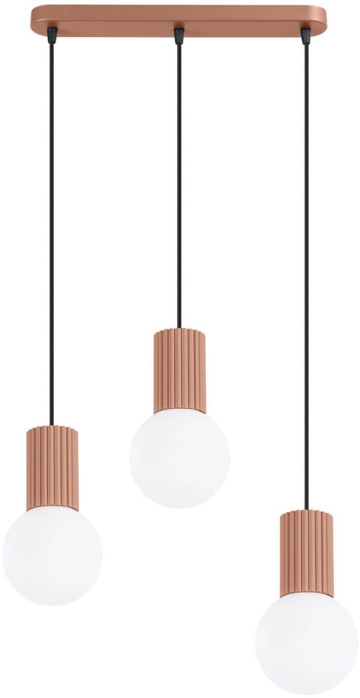 Sollux Lighting Halo függőlámpa 3x8 W bézs SL.1996