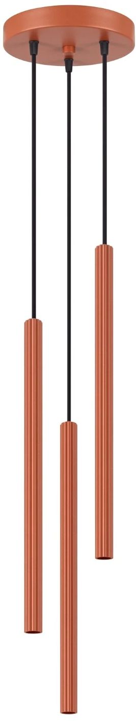Sollux Lighting Arche függőlámpa 3x8 W piros SL.2041