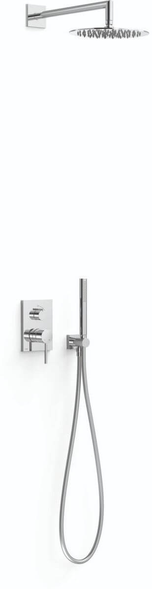 Tres Max-Tres zuhany készlet beépített trópusi zuhany opcióval króm 06238004