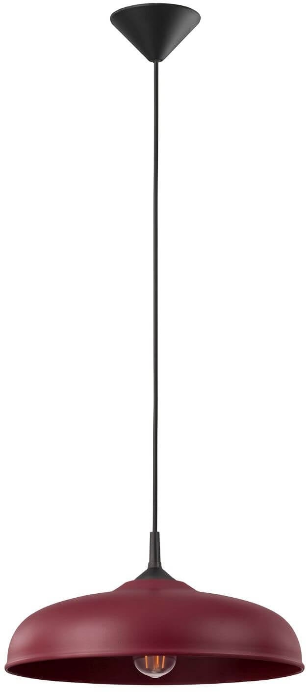 Sollux Lighting Gina függőlámpa 1x15 W burgundi SL.2063