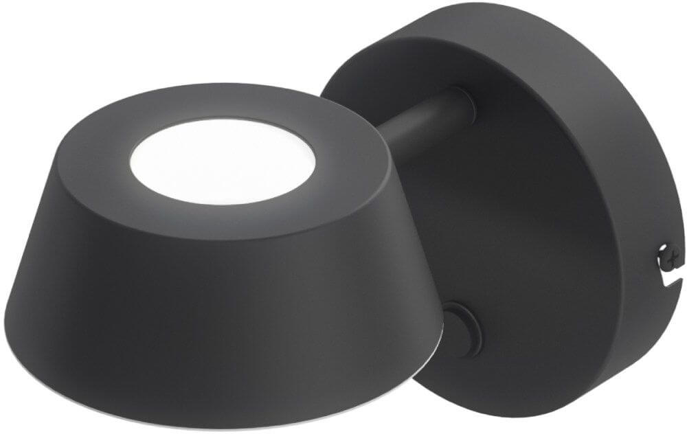 Open Design Timo Parette Nero CCT oldalfali lámpa 1x6 W fekete OR86522