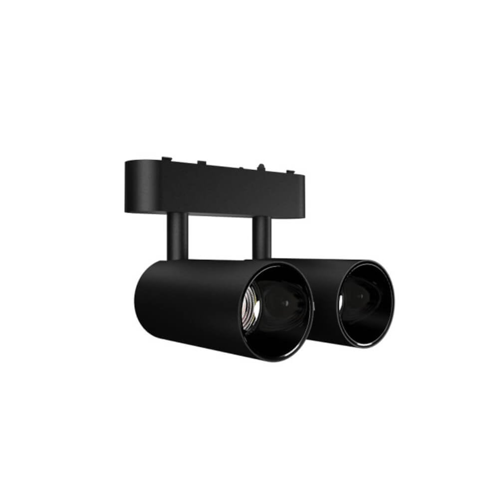 Light Prestige Magnetic Slim mágneses lámpa 2x20 W fekete LP-686-MAG SLIM 20W CCT BK