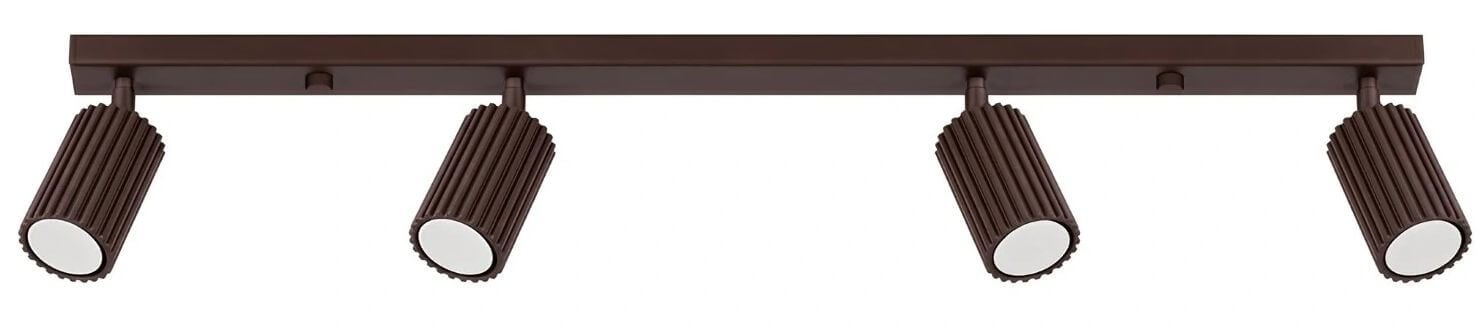 Sollux Lighting Karbon mennyezeti lámpa 4x10 W barna SL.2375