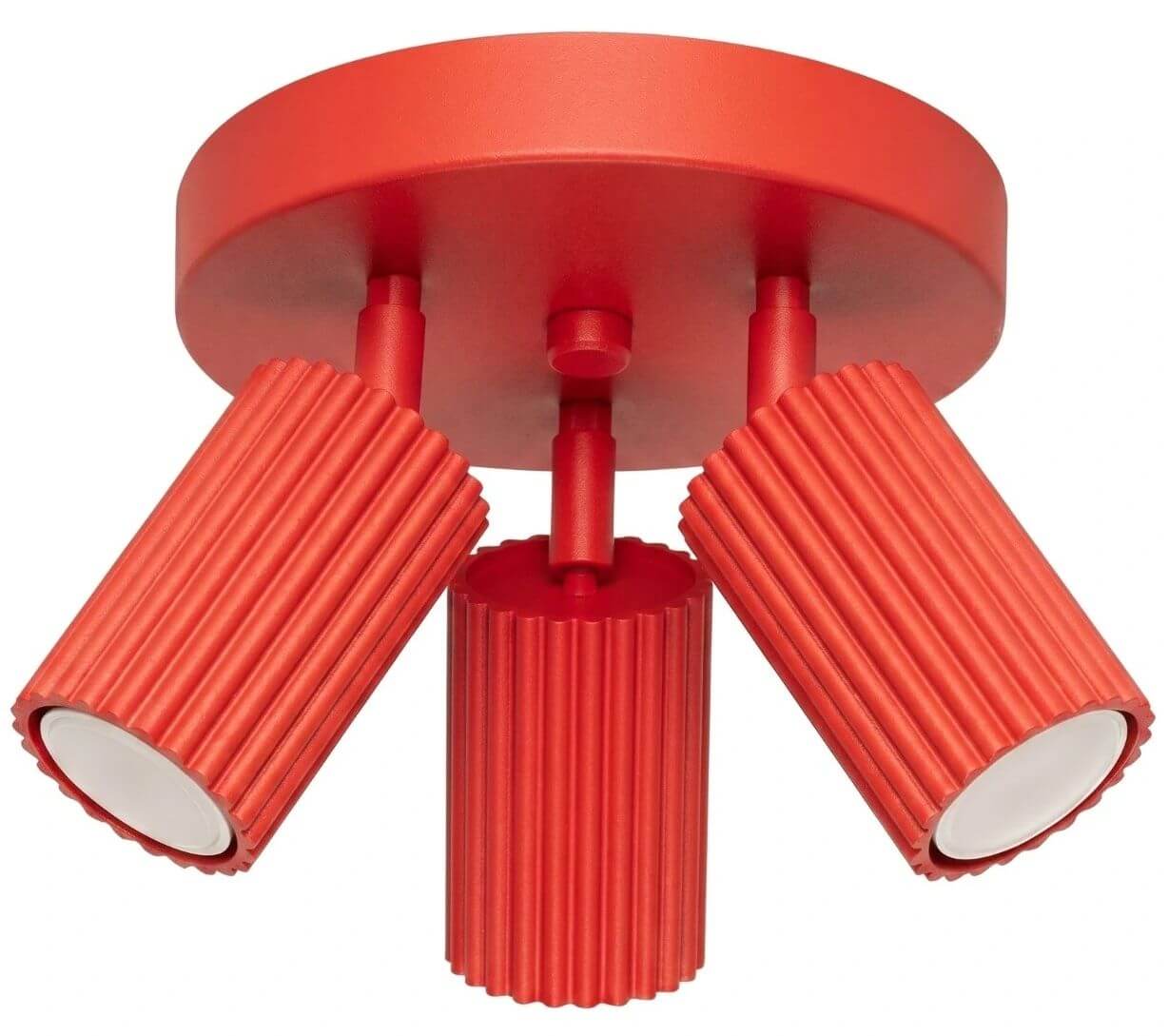 Sollux Lighting Karbon mennyezet 3x10 W piros SL.2367