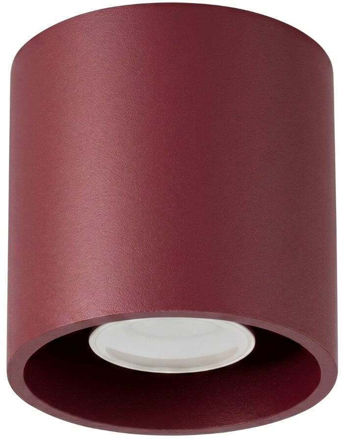 Sollux Lighting Orbis mennyezeti lámpa 1x10 W burgundi SL.2096