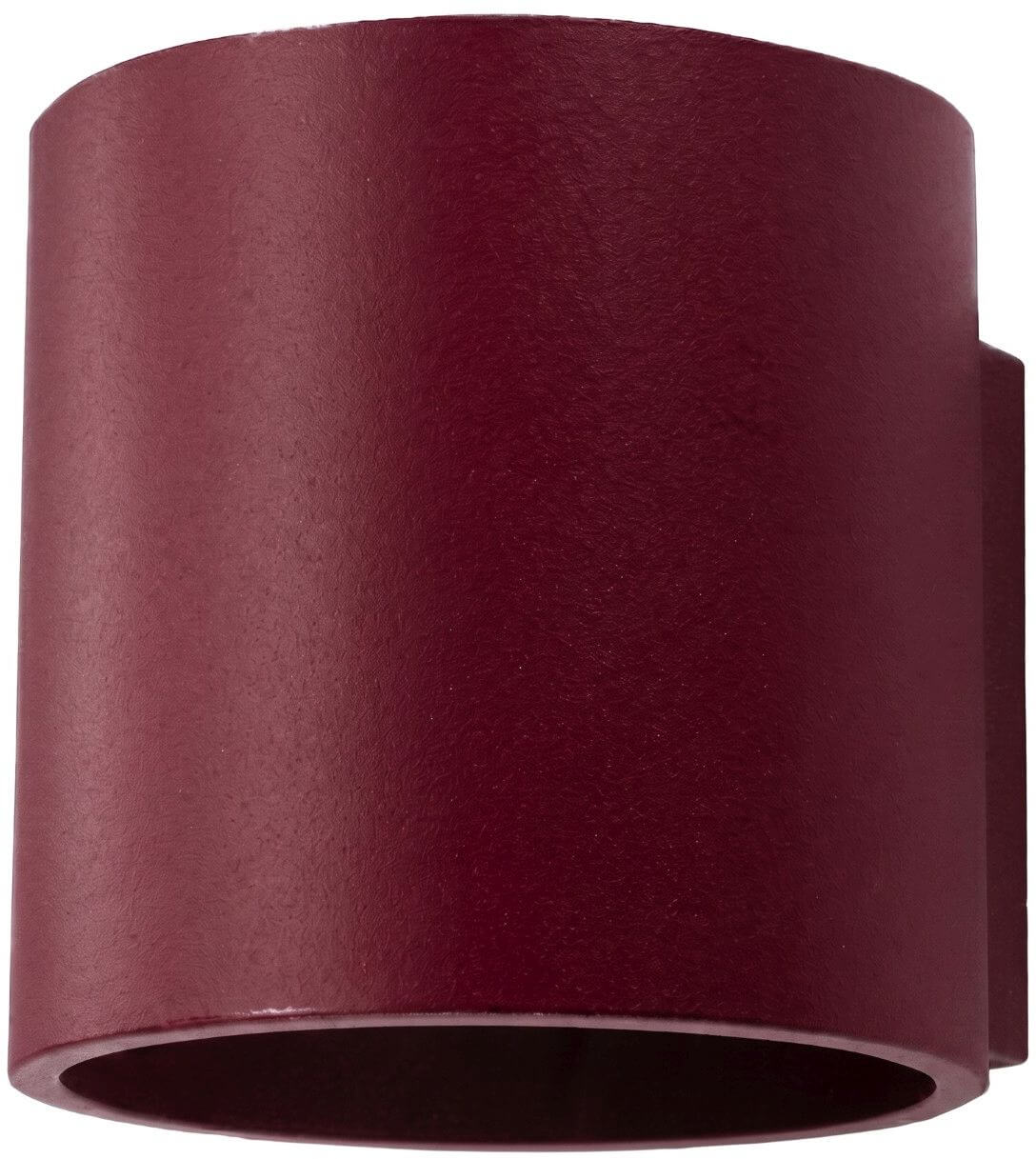 Sollux Lighting Orbis oldalfali lámpa 1x8 W Burgundia SL.2098