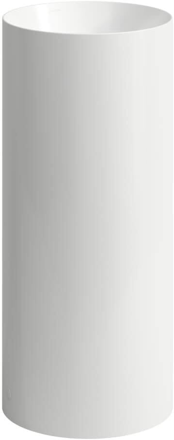 Laufen Volta mosdótál 40x40 cm kerek térben álló fehér fényes H8118700001121