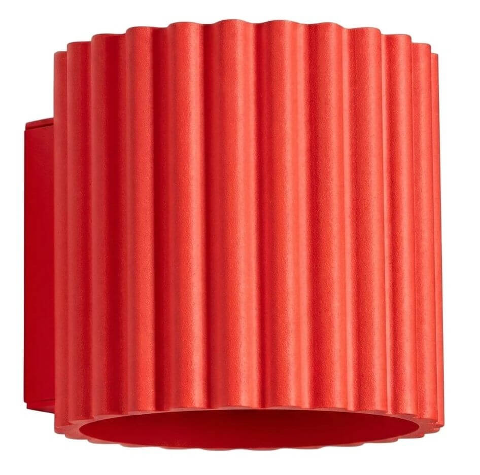 Sollux Lighting Aura oldalfali lámpa 1x8 W piros SL.2420