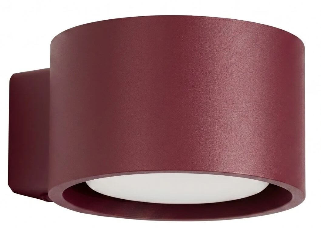Sollux Lighting Modo oldalfali lámpa 1x10 W Burgundia SL.2453