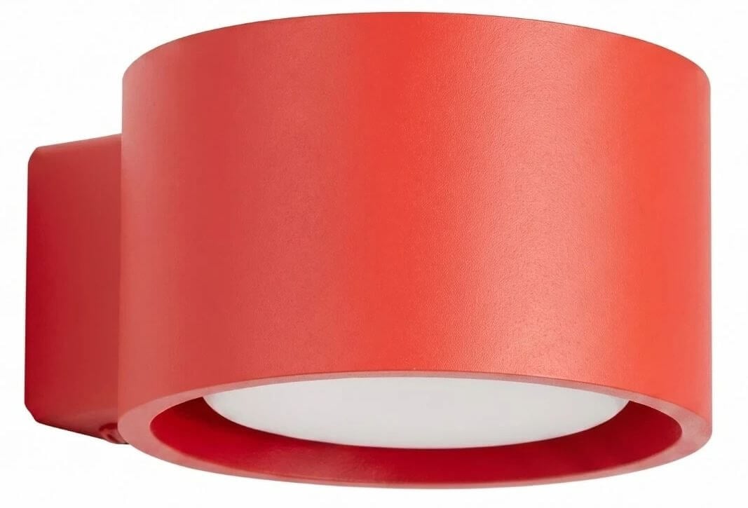 Sollux Lighting Modo oldalfali lámpa 1x10 W piros SL.2477
