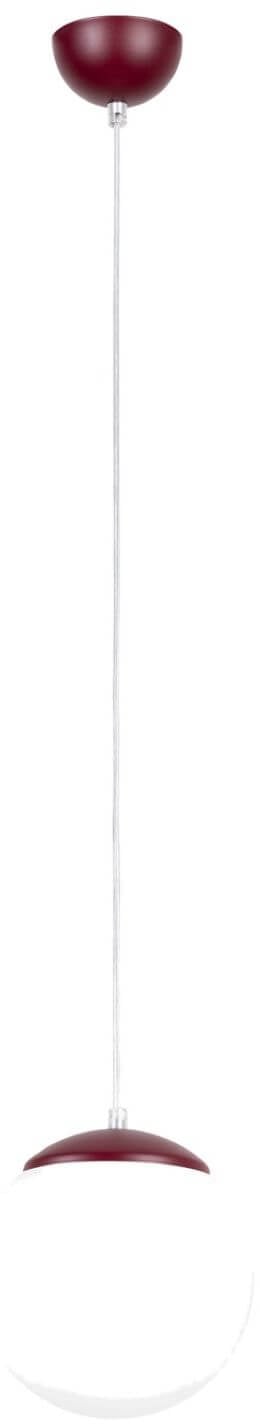 Sollux Lighting Ugo függőlámpa 1x15 W burgundi SL.2222