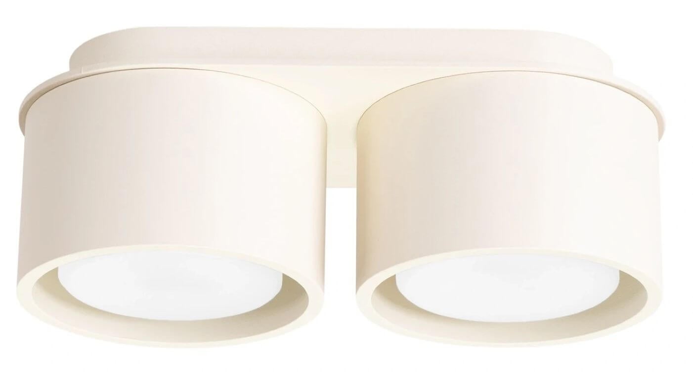 Sollux Lighting Modo mennyezeti lámpa 2x10 W bézs SL.2443