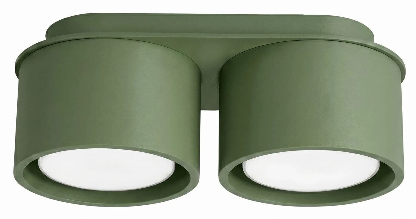 Sollux Lighting Modo mennyezeti lámpa 2x10 W zöld SL.2463