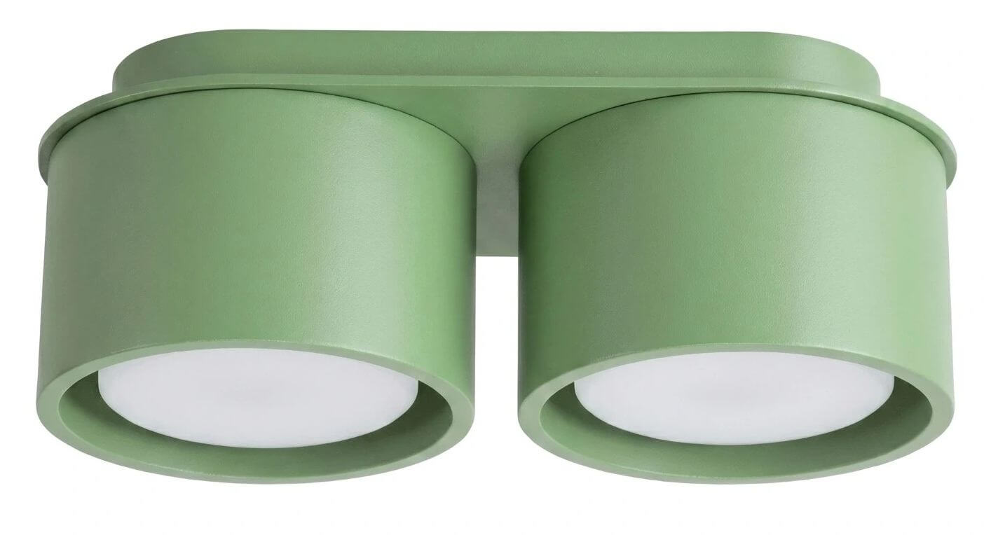 Sollux Lighting Modo mennyezeti lámpa 2x10 W zöld SL.2471