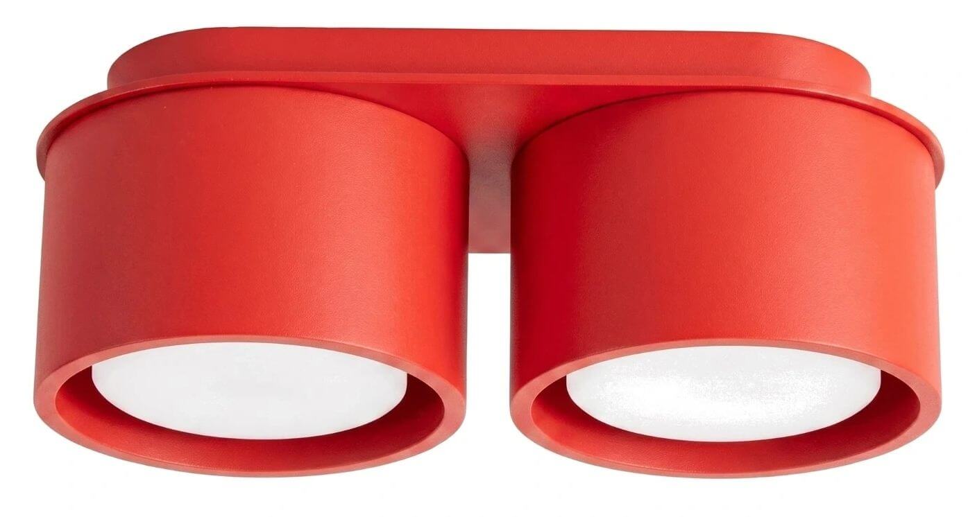 Sollux Lighting Modo mennyezeti lámpa 2x10 W piros SL.2479