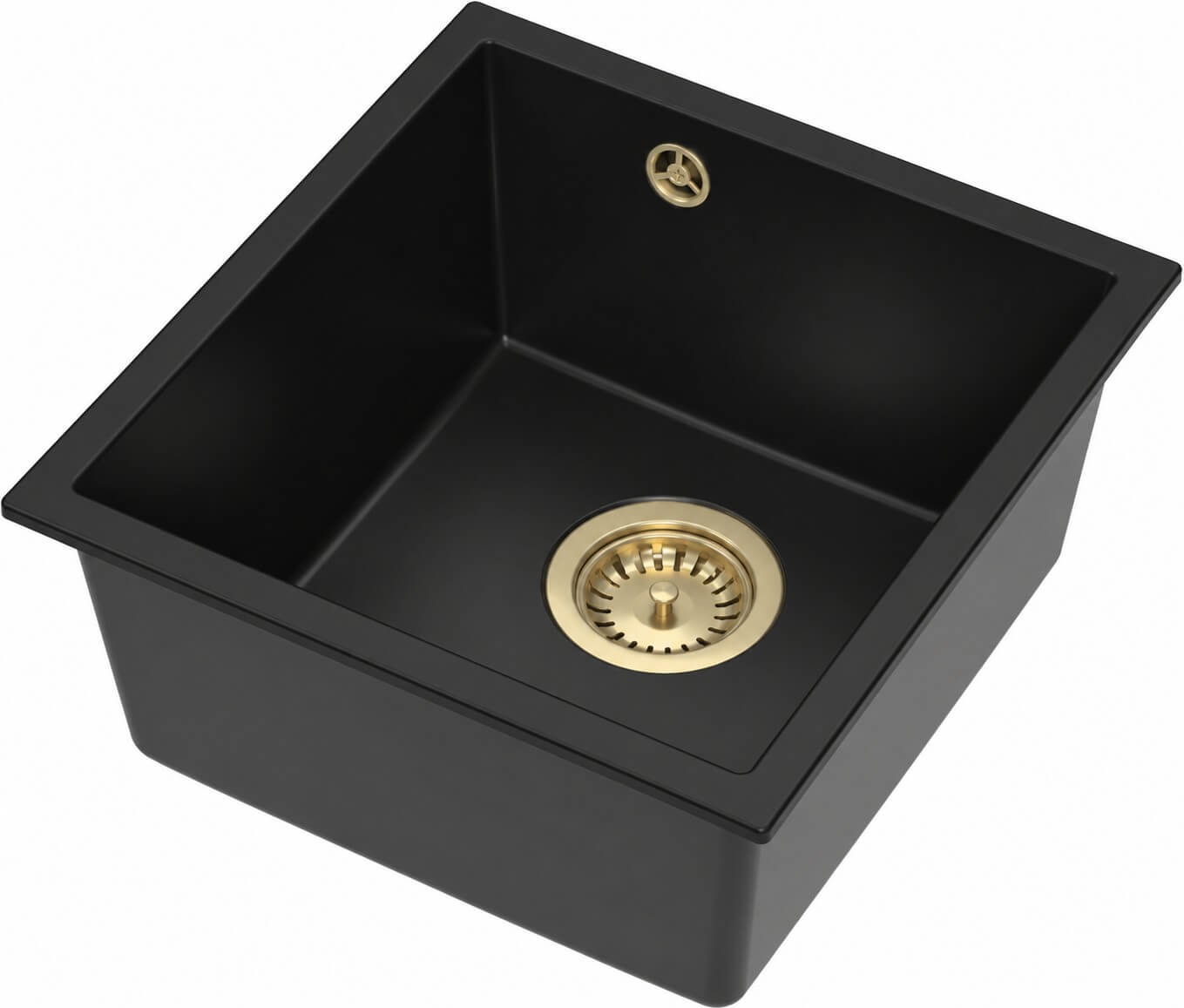Ruvetti Arlo 45 függesztett kamra 41x38.5 cm fekete 3001AR_FB45_P-PVDCH